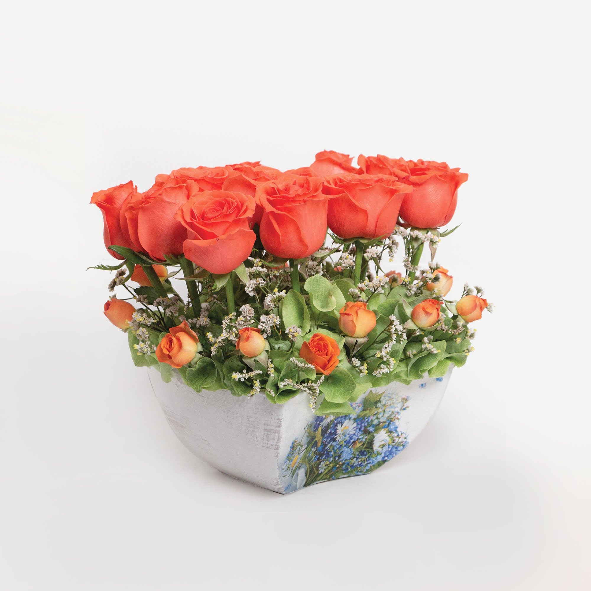 Arreglo de Rosas Coral