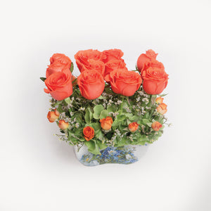 Arreglo de Rosas Coral