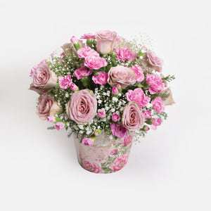 Arreglo de Rosas y Claveles