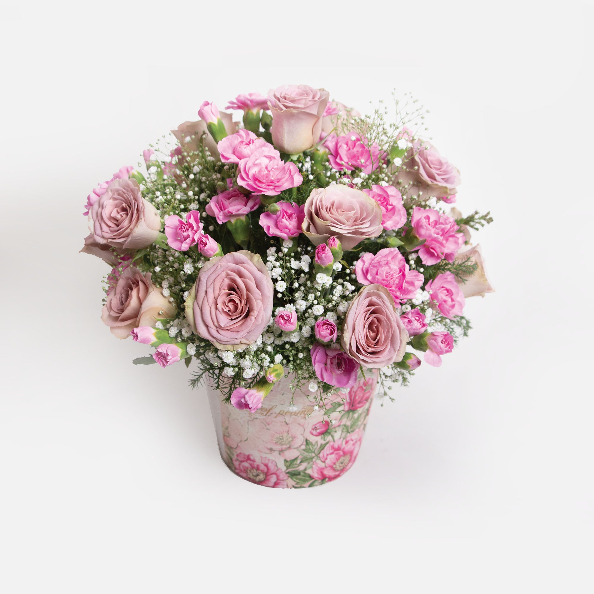Arreglo de Rosas y Claveles