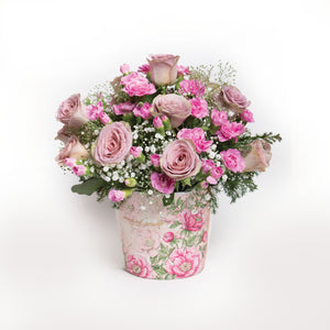 Arreglo de Rosas y Claveles
