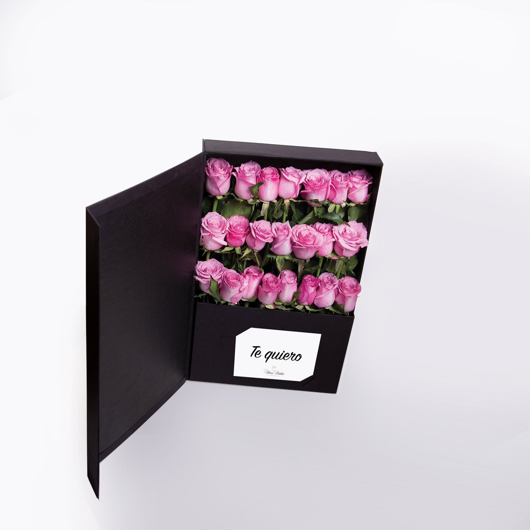 Caja con Rosas Rosas