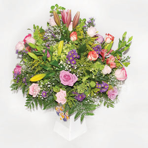 Arreglo Rosas lilas