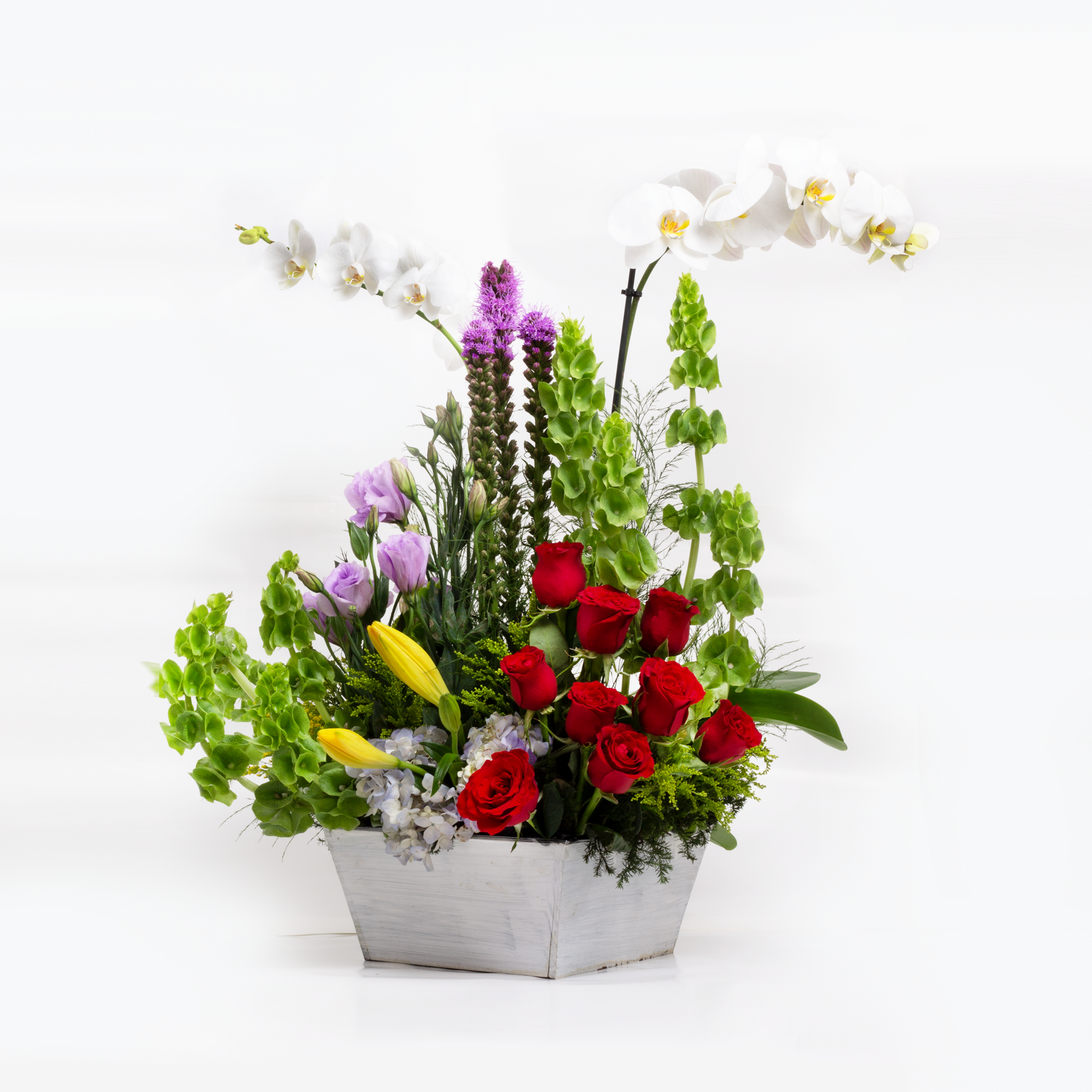 Arreglo Orquídeas Blancas