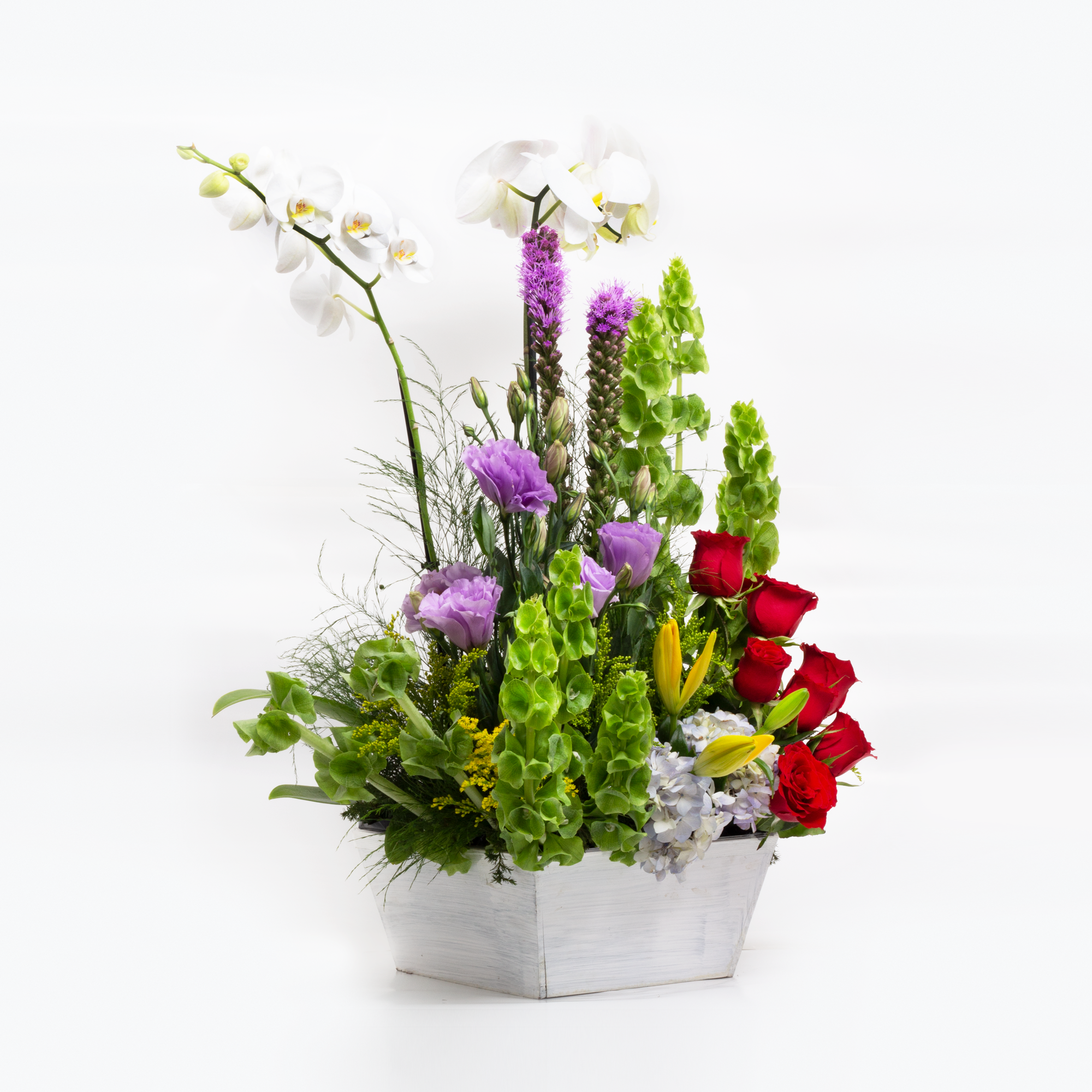 Arreglo Orquídeas Blancas