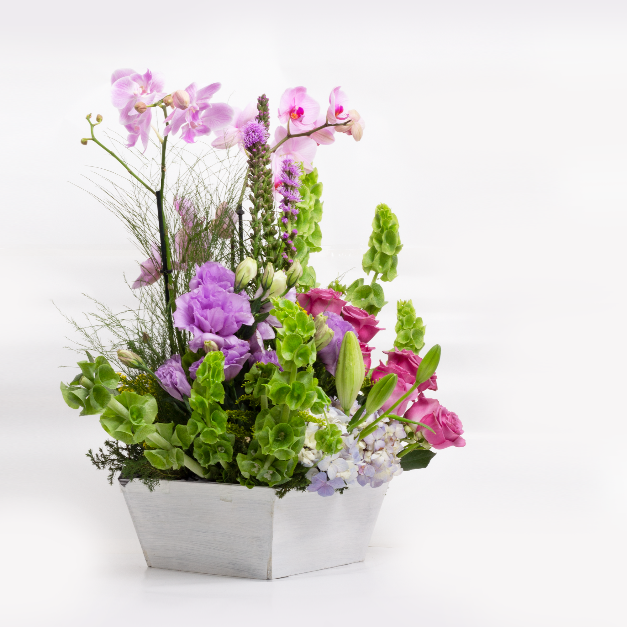 Arreglo Orquídeas Rosas