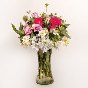 Arreglo de Rosas y Hortensias